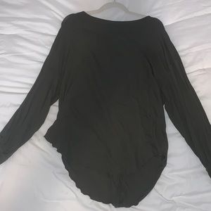Free People Open-Back Blouse